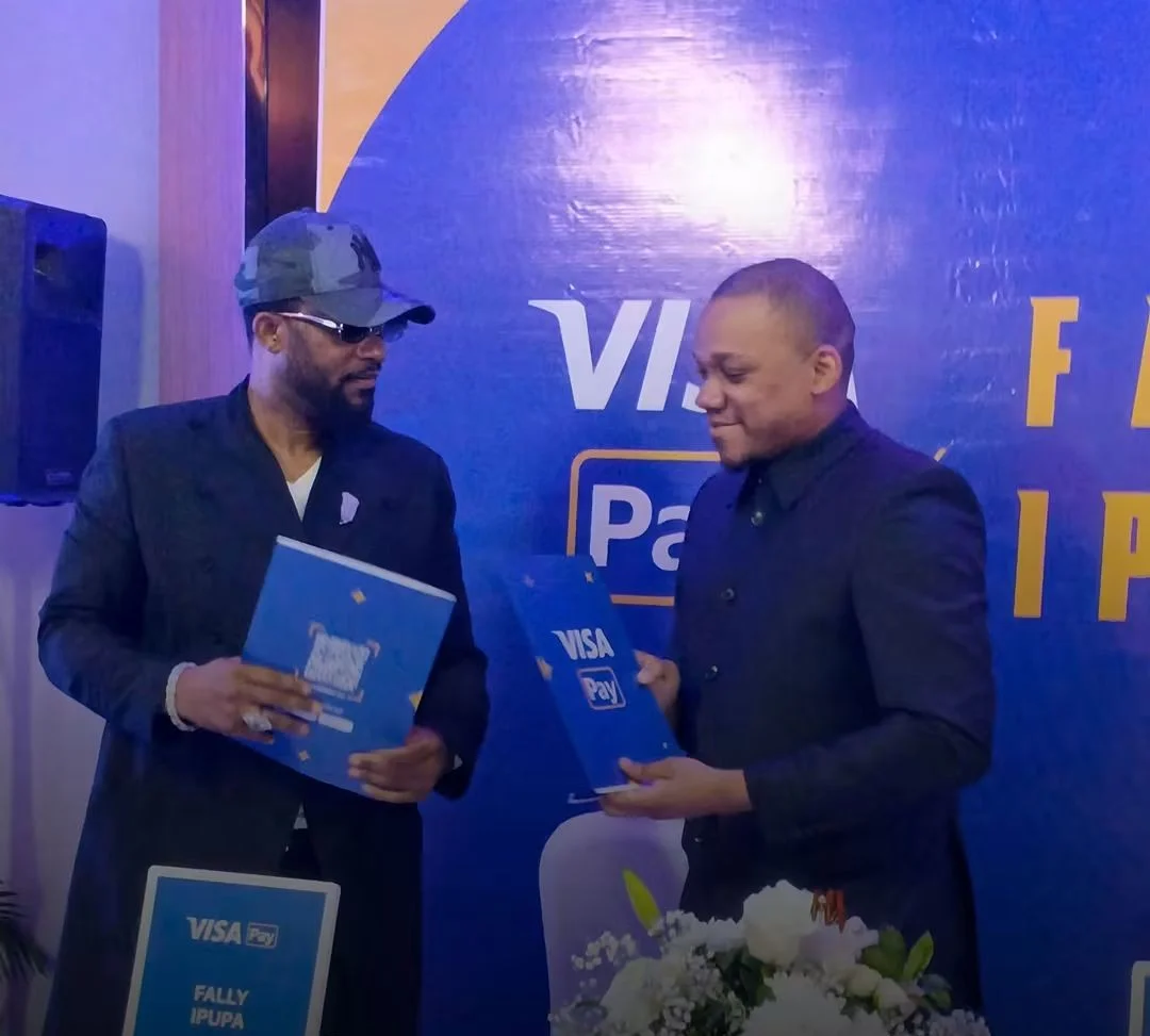 Fally Ipupa lors de la présentation de son partenariat avec Visa Pay en République démocratique du Congo