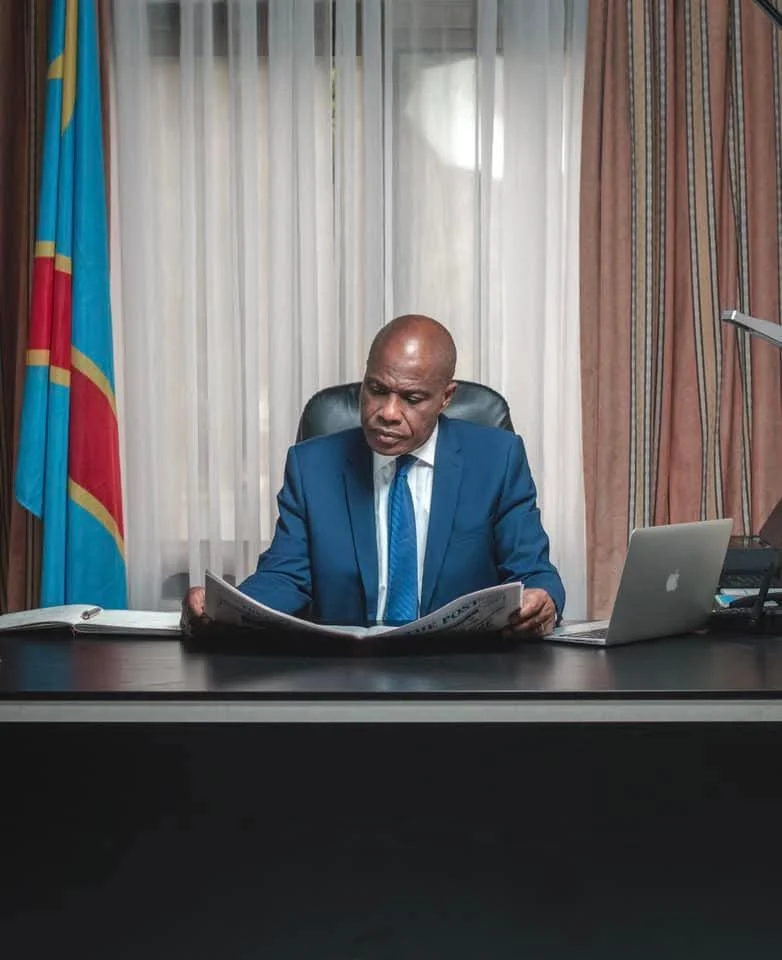 Martin Fayulu lors d’une activité politique de la Coalition Article 64 en République démocratique du Congo