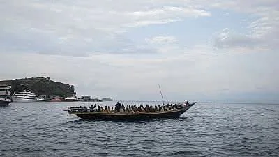 Opérations de recherche sur le lac Kivu après un naufrage survenu dans le territoire d’Idjwi au Sud-Kivu