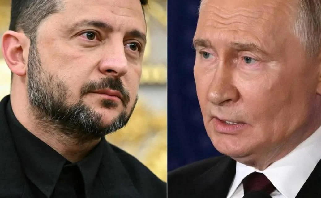 Volodymyr Zelensky s’exprimant à la tribune de la 81e Assemblée générale des Nations Unies à New York